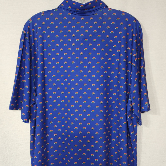 RLX Ralph Lauren Golf Floral Print Polo Men's Small NWT - Picture 2 of 7